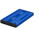 QOLTEC Kućište za disk 2.5" SATA HDD/SSD, USB 3.0, plava